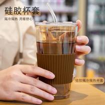 Water glass woman 2022 new straw cup with high temperature resistant schoolgirl child drinking glass KFB-999 cup high