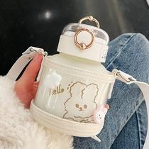 Water glass woman 2BCY-2109022 new straw cup with design small crowdresistant glass cute super cute