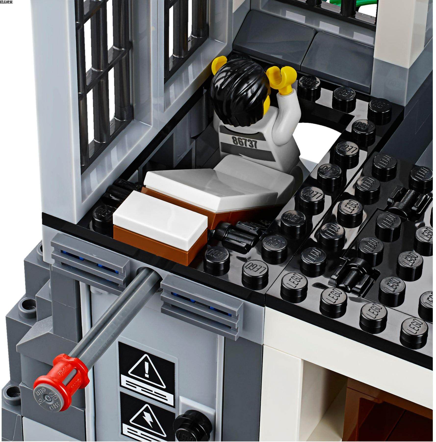 498元乐高lego城市系列60130监狱岛