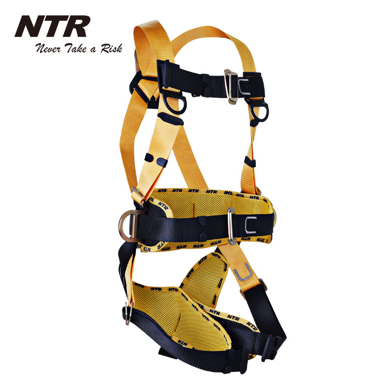 nettle five-point air-conditioning safety belt high-altitude construction electrician site outdoor climbing fall safety belt 02