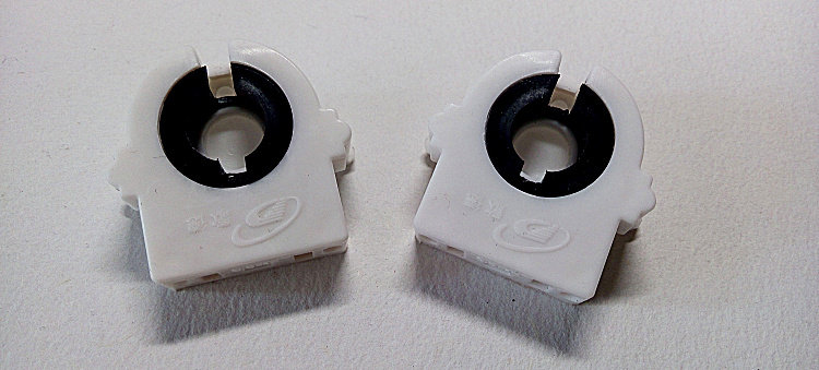 yg021阳光荧光日光灯g13灯座/t8灯座/格栅灯座灯脚灯头/灯具配件