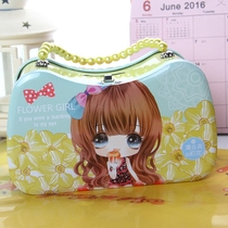 Childrens creativity Large mobile savings pot girl pattern deposit money pot anti-fall elementary school childrens birthday gift small gift