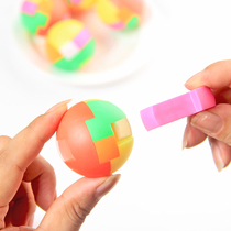 Intelligence assembly ball creative childrens educational block small toy boy nostalgic cube ball intelligence toy ball