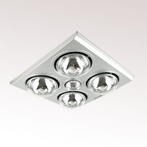 Op multi-function lamp warm bath three-in-one ultra-thin four lamp bath embedded ordinary ceiling D72 D88