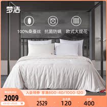 Dreamers home spun to enjoy a large view pure silk thick quilled by a long silk all four seasons and was left unCCTV by double