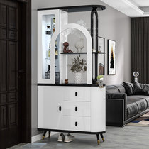 Living room simple modern porch cabinet shoe cabinet integrated partition cabinet decoration frame entrance feng shui entrance hall screen Cabinet