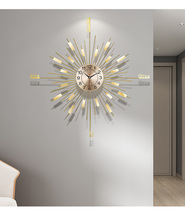 Net red wall clock Nordic wall about modern decoration living room home fashion creative personality clock silent clock