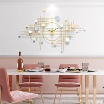 Nordic three-dimensional creative pendant decoration wall modern light luxury fashion background wall living room porch metal wall decoration
