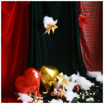 Christmas New Year Theme Background Children Photography Props Background Swing Piece of Photographic Props