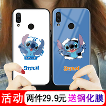 Cute anime Stirl for Huawei nova3 mobile phone case ins creative cartoon nova Star Baby 2 show love 2s couple 3i Glass 3 silicone e anti-drop plus protective cover