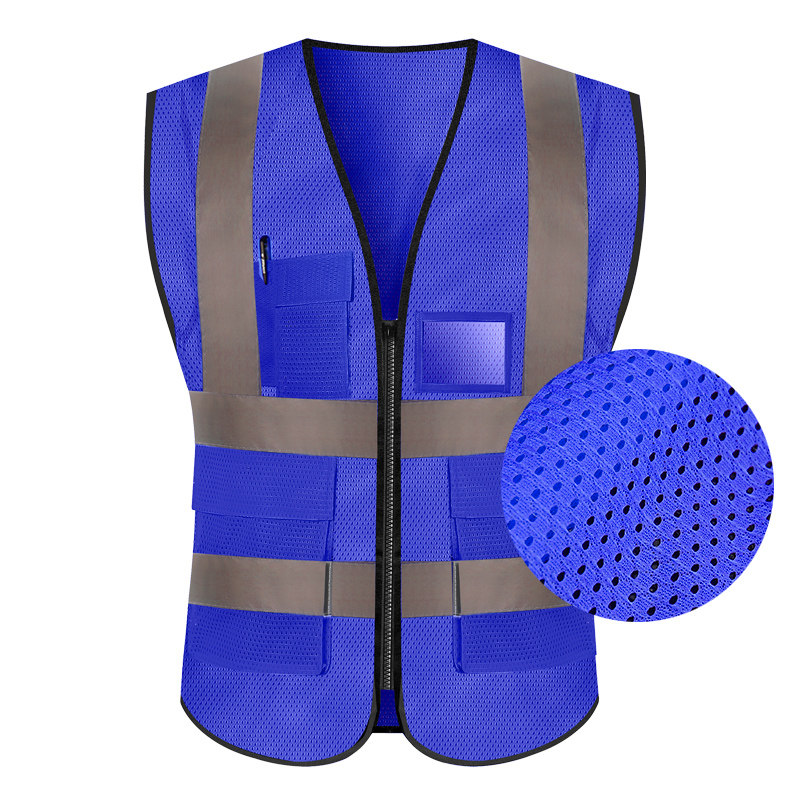 reflective vest vest construction site clothes driver car traffic safety night riding engineering vest customization