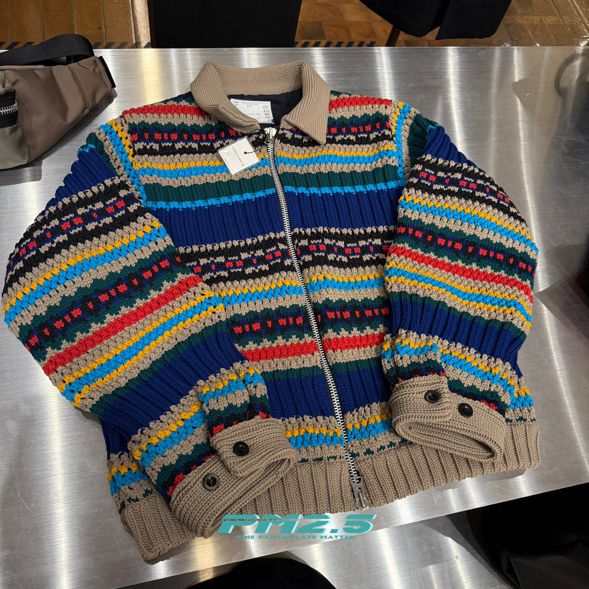 sacai 25SS Mesh Knit Blouson M