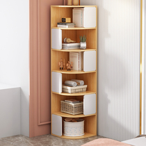 Modern Corner Cabinet Rack Living Room Wall Corner Locker Triangular Bedroom Corner Corner Cabinet Bookcase Bookcase Bookcase