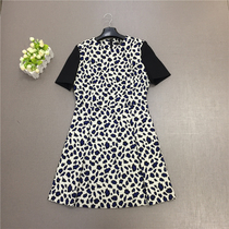 Attachment-owned P series PROW51252R small balsamic wind new fashion dresses splicing BAO WEN printed dress