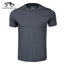 猛虎营秘银速干轻质圆领短袖民版夏季T恤