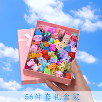 Childrens hair grab clip candy color small clip Net red ins banghai clip small flower grab clip baby girl hair accessories