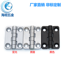 Zinc alloy black hinge folding industrial thickened power distribution cabinet electric case CL209 hinge machine tool five gold accessories