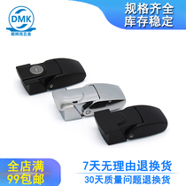 Raw DKS-1 -2 industrial type zinc alloy bright chrome buckle lock square control cabinet black mechanical door buckle lock