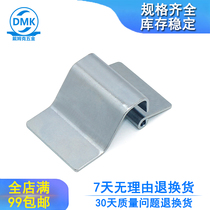 HT059 Industrial Equipment Box Cabinet Door Folding Concealed Concealed Removable Hinge Iron Blue Zinc Direct Selling Hinge Five Gold Accessories