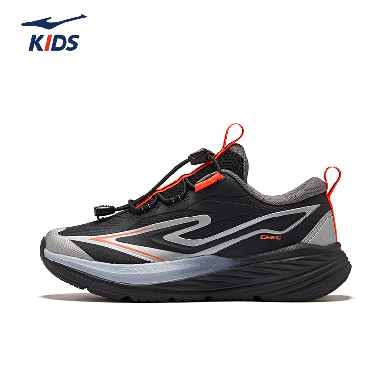 Чистый черный/яркое серебро