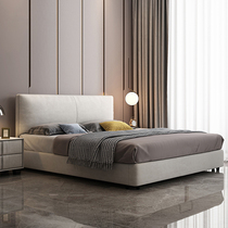 Castel Nordic technology cloth bed modern simple double bed master bedroom small apartment disposable 2021 new cloth bed