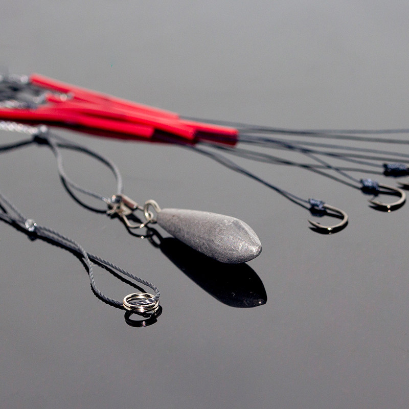 防缠绕串钩套装线组钓组海竿鱼钩海钓海杆鲫鱼钩抛竿爆炸钩串钓钩