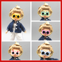 ob11 color cartoon glasses cute funny style molly clay man Mini accessories GSC12 points bjd