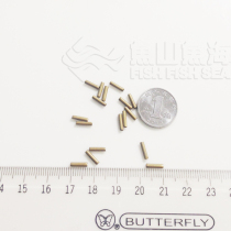 Clamp 0 8-1 0mm single wire copper pressure pipe fishing set line Qingdao fishing accessories DIY pure copper space beans