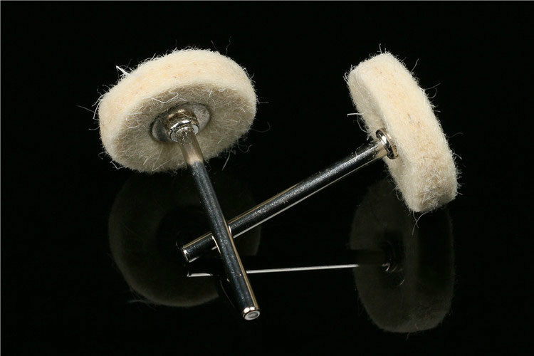 2.35柄 t型羊毛抛光轮 抛光轮 羊毛轮 镜面抛光轮 羊毛磨头 20mm