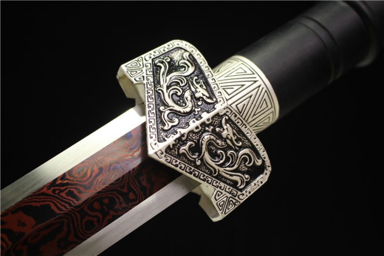 汉剑孙权剑双龙剑刀剑龙泉手工百炼钢宝剑硬剑习武收藏镇宅未开刃