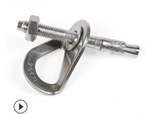 Rock nail expansion nail hanging piece Stainless steel expansion nail hole exploration rock climbing nail Rock determination point outdoor equipment