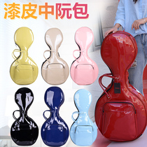 Patent leather Zhongguang Baoqin bag Crystal Zhongguang bag thickened waterproof Ruan set Dunhuang Xinghai and other general instrument bags laser