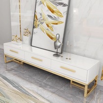 Light luxury living room TV cabinet Modern small apartment simple coffee table TV cabinet Combination locker Low cabinet Floor cabinet