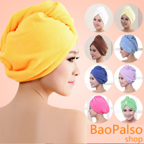 Super Absorbent Shower Cap Quick-drying Hair Turban Towel