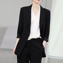 Jung Mei Refined Culvert and Refined Textile Wool Fabric Temperament Turning Suit Conical Pants Suit