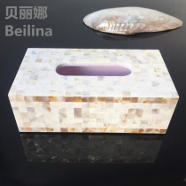 Berlina Pumping Cardboard Box Au Style Minimalist Modern Shell Tissue Box Creative Home Living Room Craft Decorations Hem