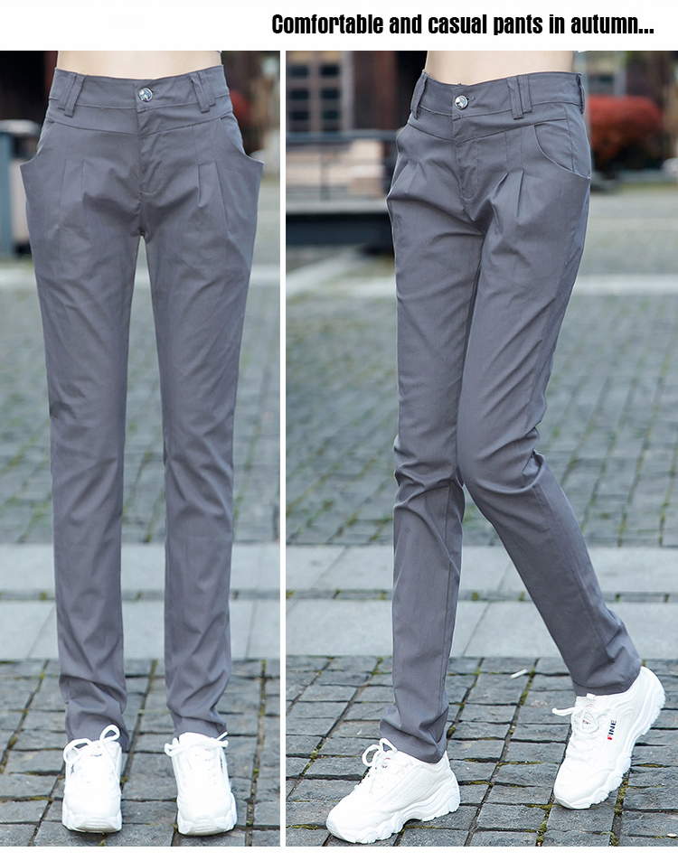 Pantalon léger femme en coton - Ref 3430236 Image 44