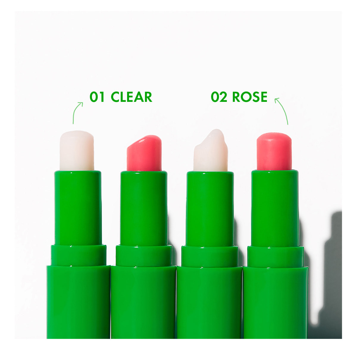 amuse vegan green口红绿色保湿透明韩国有色无色显白润唇护唇膏