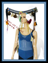 Belly dance popular base Taiwan water yarn suspender jumpsuit 7-year-old little girl CQ99