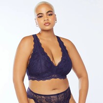 savageX Japanese lace ultra-thin beautiful back large size all-inclusive anti-sagging bra 9095100105110