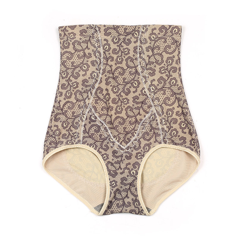 收腹裤高腰收胃产后收腹内裤头提臀美体瘦腿塑形加大码塑身裤女薄