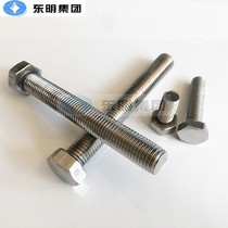 Dongming 2520 310S stainless steel high temperature outside hexagonal screw high temperature boiler bolt M27 M30 M36