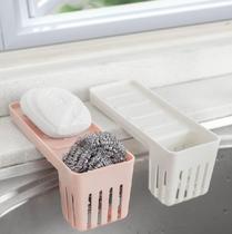 Kitchen sink drain storage rack suction disc non-punching rack dish cloth sponge kitchenware tableware storage basket