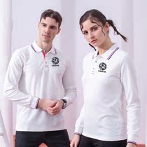 Baby Baby USANA New long sleeves Turnover Polo Shirts Lovers of color High quality school uniforms Custom LOGO
