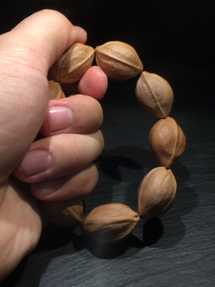 梅林铁核橄榄核雕橄榄胡雕素核素串素珠铁头核橄榄胡手串原料