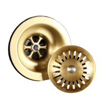 Brass Nordic kitchen sink filter net washing basin sink drain pipe fittings vegetable sink sink sink