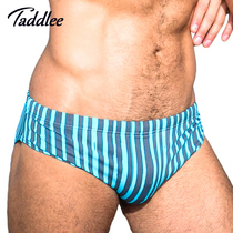 TADDLEE swimming trunks mens triangle hot spring men quick dry men mens low waist adult swimsuit loose sexy seaside