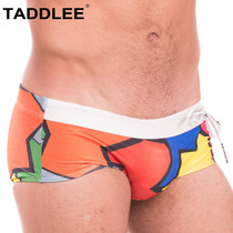 TADDLEE mens swimming trunks triangle pad anti-embarrassing convex sexy swimming trunks men hot spring adult swimsuit tide