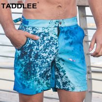 TADDLEE Beach Pants Men Quick Dry Seashore Loose Swimming Shorts Men Summer Lining Hot Spring Holiday Plus Size