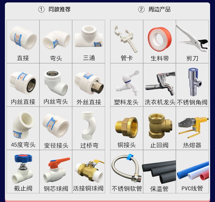 ppr阀门热熔塑料球阀自来水开关20 25 4 6分家用水暖管件水管